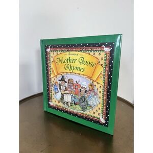 Treasury Of Mother Goose Rhymes Classic Story Book **Read** Gold Pages Fables